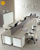 تصویر میز کار گروهی 6 نفره 