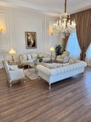 تصویر مبل کلاسیک فرانسوی روما مدل کاناپه لگنی چستر 