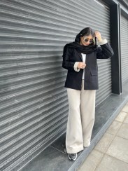 تصویر کت لینن 