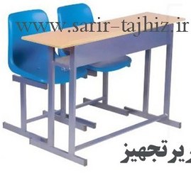 تصویر میز ونیمکت فایبر جدا َAJ-238ST