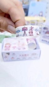 تصویر استیکر و چسب واشی 