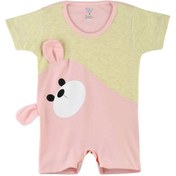 تصویر سرهمی نوزادی صورتی نیل کوک Nilkouk طرح تدی مدل RAM2-1 