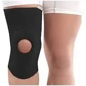 تصویر زانوبند کبریتی کشی Power بسته 2 عددی سوراخ دار Power knee support