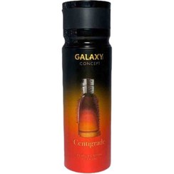 تصویر اسپری خوشبو کننده بدن مردانه گلکسی Galaxy Concept Centigrade اورجینال 