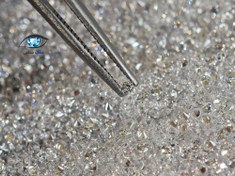 تصویر کوبیک زیرکونیا برلیانی گرد 1.5 میلیمتر 