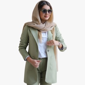 تصویر کت و شلوار لینن زنانه سری AVALON 