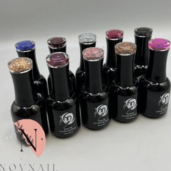 تصویر لاک ژل ام تو پکیج رنگ شاینی 