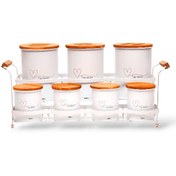 تصویر ست پاسماوری ۷ پارچه مدل P6004 