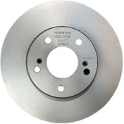 تصویر دیسک ترمز جلو هیوندای آزرا 2013 برند کاردینال ساده - مصباح ترمز 