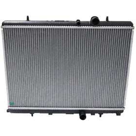 تصویر رادیاتور آب پژو 206  کوشش رادیاتور Peugeot 206 water radiator