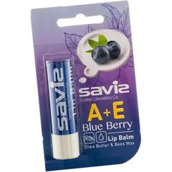 تصویر بالم لب بلوبری ساویز Saviz Blue Berry Lip Balm