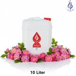 تصویر گلاب اعلاء اصل گالن 10 لیتری لباب Scientific Name: Rosa damascena English Name: Premium Rose Water – Lobab – Original Gallon 10L