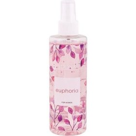 تصویر بادی اسپلش زنانه سیدونا مدل Euphoria حجم 250 میلی لیتر Sidona Euphoria Body Splash For Women 250ml