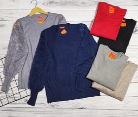 تصویر بلوز بافت مدل گل رز 9797441