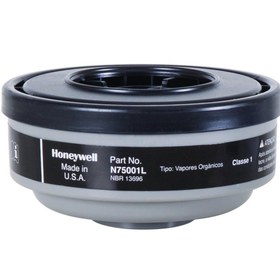 تصویر فیلتر شیمیایی ماسک تنفسی هانی ول مدل N75001L ا Honeywell N75001L Chemical Filter Safety Equipment 