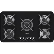 تصویر اجاق گاز شیشه ای رومیزی کن IG - 8507 مشکی Can IG - 8507 Tabletop Glass Gas Stove-Black