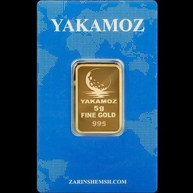 تصویر شمش طلا 5 گرم 