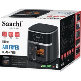 تصویر سرخ کن ساچی NL-AF4795 ظرفیت ۵ لیتر بدون روغن 