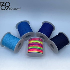 تصویر نخ دستبند100 یاردی رنگ آبی 