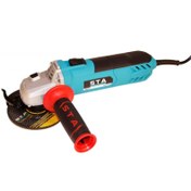 تصویر مینی فرز۹۰۰وات STA مدل AG69_115 STA mini angle grinder model AG69_115