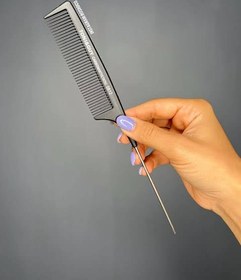 تصویر شانه دم باریک فلزی 