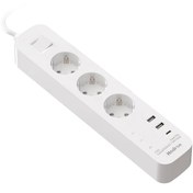 تصویر چندراهی برق Hadron مدل 343 - سفید 