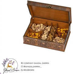 تصویر باکس آجیل طرح ساغر 