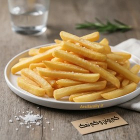 تصویر خلال سیب زمینی 10 کیلویی کم روغن کم نمک 