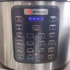 تصویر زودپز و پلوپز برقی مباشی مدل 808 Multi cooker mebashi model 808