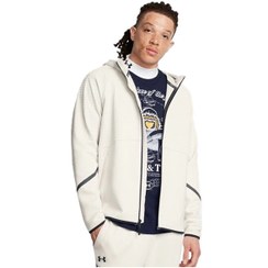 تصویر سویشرت مردانه آندر آرمور اورجینال سفید Under Armour 1386543-110 