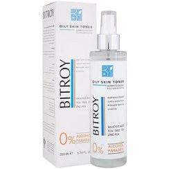 تصویر تونر پاک کننده بیتروی مناسب پوست چرب 200 میل Bitroy Cleansing Toner And Anti Pollution for oily skin 200ml