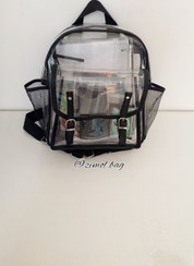 تصویر کوله پشتی شفاف Transparent backpack