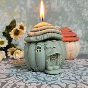 تصویر قالب سیلیکونی کلبه کدو ارتفاع ۱۰ سانتی متر 