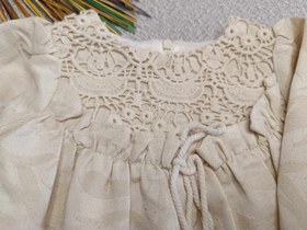 تصویر پیراهن لینن نوا 990 - تک رنگ / سایز 4 