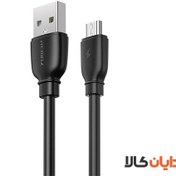 تصویر کابل تبدیل USB به MicroUSB ریمکس مدل RC-138M طول 1 متر Remax RC-138M USB To MicroUSB 1M