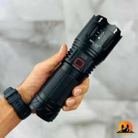 تصویر چراغ قوه پر قدرت اسمال سان مدل ZY-T275 ظرفیت باتری 32000 میلی آمپر Small Sun Flashlight Model ZY-T275