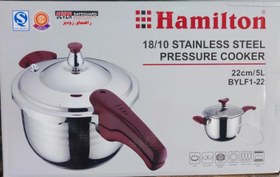 تصویر زودپز ۵ لیتر همیلتون Pressure cooker hamilton