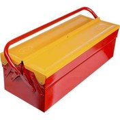 تصویر جعبه ابزار فلزی دو طبقه 50 سانتیمتری وفایی مدل 502 50CM toolbox