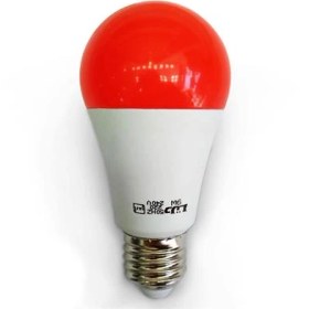 تصویر لامپ ال ای دی 10 وات مدل کلاسیک رنگی برند دلتا پایه E27 رنگ قرمز کد DELTA-LAMP-LED-10W-E27-CLASSIC-RANGI-GHERMEZ 