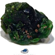 تصویر سنگ آبسیدین سبز معدنی نمونه استثنایی S1347 