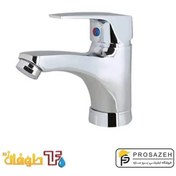 تصویر شیر روشویی طوفان فلز مدل مینا - کروم Tofan Felez Pillar Faucet Mina Model