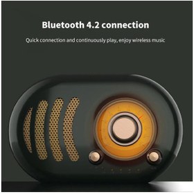 تصویر اسپیکر قابل حمل بلوتوث ریمکس RB-M31 Remax RB-M31 Wireless Retro Bluetooth Speaker