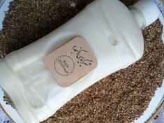 تصویر شیر گیاهی کنجد 500cc ا shire giahi konjed shire giahi konjed