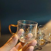 تصویر فنجان قهوه خوری پیرکس 6 تایی CH-134195 محصول وارداتی اورجینال - پیرکس حرارتی 