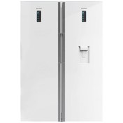 تصویر یخچال فریزر دوقلو 38 فوت اسنوا مدل SRDi/SFDi-M210SS 