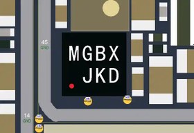 تصویر آی سی افزایش دهنده ولتاژ آیفون ایکس اس مکس | (U6150)(IC DC To DC Converter iPhone XS Max (FAN53740UCA1X 
