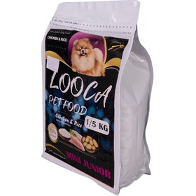 تصویر غذای خشک توله سگ لوکا مدل mini Junior وزن 1.5 کیلوگرم 