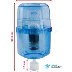 تصویر مخزن آبسردکن تصفیه دار اکسترون ا Axtron Water Filtration System for Top-Load Water Dispensers Axtron Water Filtration System for Top-Load Water Dispensers