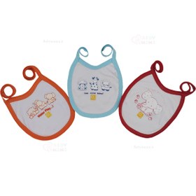 تصویر پیش بند chicco پفکی خرس کد 10766 