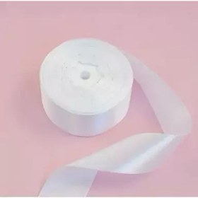 تصویر روبان 4 سانتی سفید 